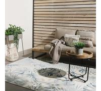 benuta Basic Alfombra Exterior Interior Flora - Multicolor 320x420 cm - Resistente a la Intemperie & UV - para Balcón, Terraza, Jardín - Cocina, Dormitorio, Salon & Sala de Estar - Fácil de Limpiar
