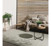 benuta Basic Alfombra Exterior Iowa - Gris Claro 120x170 cm - Estilo Yute Boho - Resistente al Clima, UV para balcón, terraza, jardín, Cocina, Sala - Duradera y Robusta - También Apta para Interiores