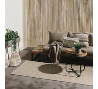 benuta Basic Alfombra Exterior Iowa - Topo 80x250 cm - Estilo Yute Boho - Resistente al Clima y UV para balcón, terraza, jardín, Cocina y Sala - Duradera y Robusta - También Apta para Interiores