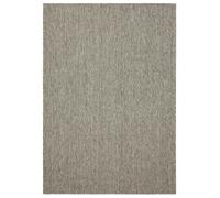 benuta Basic alfombra in & outdoor Iowa - Gris Oscuro 300x400 cm - estilo boho efecto yute resistente a la intemperie para balcón, terraza - alfombra dormitorio, alfombra de cocina y alfombra salon - 