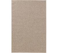 benuta Basic alfombra in & outdoor salon Iowa Taupe 160x230 cm Estilo boho efecto yute resistente a la intemperie para balcón, terraza - Dormitorio, alfombra cocina y salon - Resistente y duradera