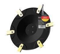beos®: Disco de cuchillas de alta calidad para robots cortacésped, compatible con 6 cuchillas. Compatible con los modelos Ecovacs GOAT O y GOAT G1. Disco de cuchillas reforzado con fibra de vidrio