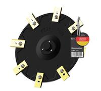 beos®: Disco de cuchillas de alta calidad para robots cortacésped, compatible con Mammotion LUBA mini. Disco para 8 cuchillas, fabricado en Alemania