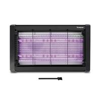 BEPER P206ZAN050 Lámpara eléctrica antimosquitos LED UV para Interiores, Elimina Insectos voladores con Descarga de 2000 V, para Colgar o Colocar sobre una Mesa, sin químicos