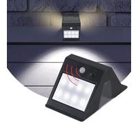 BEPER P207ILO070 Aplique solar inalámbrico, foco con sensor de movimiento crepuscular para exteriores, luz LED, luz solar impermeable para exteriores, montaje en pared con tornillos incluidos