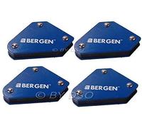 BERGEN - Pack de 4 Soportes de Soldadura Magnéticos Multi Angulados 4kg - BER6680
