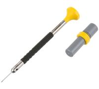 Bergeon 55-682 6899-AT-080 - Destornillador ergonómico de acero inoxidable de 0,80 mm con cuchillas de repuesto, kit de reparación de relojes, Clásico