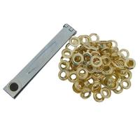 Berger & Schröter 50051 - 120 Ojete de metal y una pinza