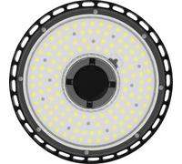 Berger & Schröter - Foco LED UFO High Bay Light para interiores, 100 W 12000 lúmenes, 6500 K, luz blanca, IP66, iluminación industrial