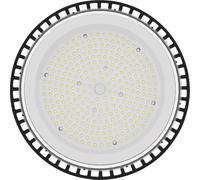 Berger & Schröter - Foco LED UFO High Bay Light para interiores (200 W 24000 lúmenes, 6500 K, luz blanca, IP66, iluminación industrial