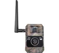 Berger & Schröter | Mini LTE 4G Wildkamera Live 48MP mit Solar 4W Solarpanel, 0,2 s Trigger Bewegungsmelder, Handyübertragung, Nachtsichtung, 1080P Wildtierkamera, 950nm Infrarot, 5200 mAh Akku