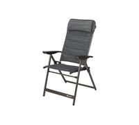 Berger Slimline Silla Plegable, Color Antracita, Aluminio, policloruro, poliéster, 64 x 120 x 70 cm
