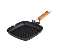 BERGNER Asador 24x24x3.7cm aluminio fundido, apto para inducción, in Wood (Q3920)