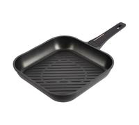 Bergner copper sartén grill 28cm en aluminio fundido antiadherente negro y cobre