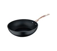 Bergner Copper Wok Ø28x7,8cm en aluminio forjado en color Negro mate