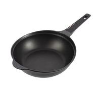 Bergner copper wok ø30cm en aluminio fundido color negro con revestimiento