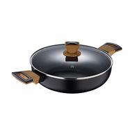 Bergner Earth Black - TARTERA 28X7.5CM ALUMINIO PRENSADO IND C/TAPA