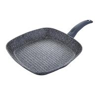 Bergner Orion Grill, Aluminio Forjado, Gris, 28 cm