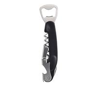 Bergner Q3276 Sacacorchos Camarero c/abridor Botella Acero Inoxidable colección Cru Wine Expert