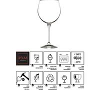 Bergner Set 2 Copas Combinados 67 ristal Colección Barware - Elegante