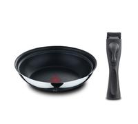 Bergner Set 3 Pzs Sartenes 24+26 cm con Mango Desmontable - Acero Inoxidable - Revestimiento Antiadherente ILAG Essential - Heatdot Technology, 24 cm | 26 cm