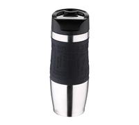 Bergner Taza Térmica, Negro, 400 ml