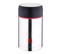 Bergner Termo para Alimentos, Acero Inoxidable, Cromado Mate, 11x11x23 cm
