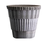 Bergs Potter Maceta con plato Atlas raw Grey. Ø25 cm