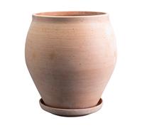 Bergs Potter Maceta Delphi con plato. 2 piezas Rosa. Ø26 cm