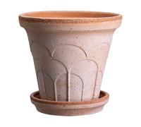 Bergs Potter Maceta Fleur con plato. 2 piezas Rosa. Ø12 cm