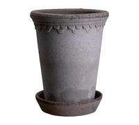 Bergs Potter Maceta Københavner alta Ø14 cm gris