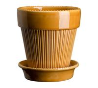 Bergs Potter Maceta vidriada Simona Ø18 cm Yellow