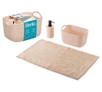Berilo Set de Baño de 3 Piezas Beige