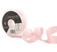 Berisfords Cinta de satén a Doble Cara 3501 de 20 m x 25 mm, Color Rosa Azalea