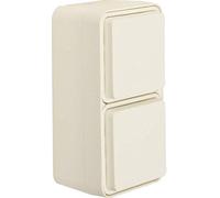 Berker Ap Schuko 47703522 - Enchufe Vertical (2 Tomas), Color Blanco
