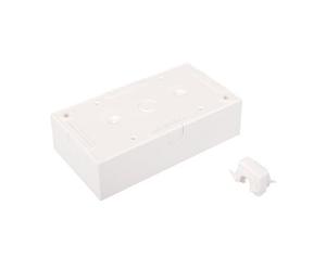 Berker/B.Quadrat 5310429909 hager polo 5907561851254 - Caja de 2 vías, color blanco