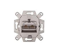 Berker/B.Quadrat 534555 hager polo 5907561812347 - Caja de conexión doble EAU 8/8 pines Cat. 5e Mecanismo 534555 hager polo 5907561812347