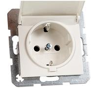 Berker Enchufe Schuko pws/gl 47518989 con techo plegable B.1;B.3;B.7;S.1 enchufe 4011334280774