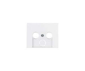Berker - tapa p/toma tv-fm-sat blanco polar series k1/k5 Ref. 6514010120