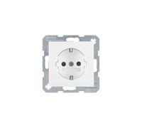 Berker - toma schuko emb tornillo blanco polar series s1/b3/b7 Ref. 6512510030