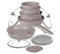 Berlinger Haus BH8422 - Juego de cocina | Color taupe, estilo nórdico