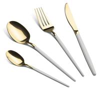 Berlingerhaus BH-3070, juego de 24 piezas de acero inoxidable pulido, colección Sahara - Chagne