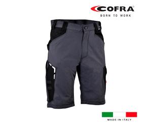 Bermuda bortan gris oscuro negro cofra talla 42