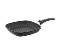 Berndes 31198 - Sartén de Grill, Acero Inoxidable, Vidrio y cerámica de 30 cm