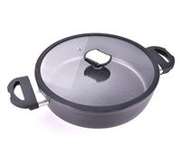 Berndes Sartén de inducción 21266 Balance Enduro de aluminio negro de 28 cm