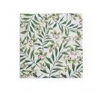 Besalily Greenery YJ0003 - Servilletas de papel desechables de 2 capas decorativas tropicales con hojas verdes tropicales, servilletas de fiesta, servilletas de comedor, decoupage, servilletas de mano