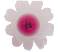 Besalily Servilletas de cóctel florales únicas de papel de 20 unidades/2 capas, papel desechable de girasol, primavera, verano, vacaciones, fiesta, picnic (rosa)