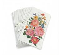 BESALILY Servilletas de papel con estampado floral, plegadas (33 x 40 cm desplegadas), diseño de rosas vintage, ideales para fiestas de té, bodas, pícnics (3 capas, 20 unidades)