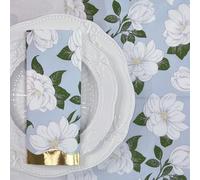 Besalily Servilletas de papel decorativas únicas con diseño de flores de lirio de 7.9 x 7.9 pulgadas, 10 unidades, servilletas de papel impresas de gran tamaño con diseños desechables para fiestas