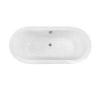 Besco Victoria bañera ovalada 159x76 cm oval blanco #WKV-160-WZ